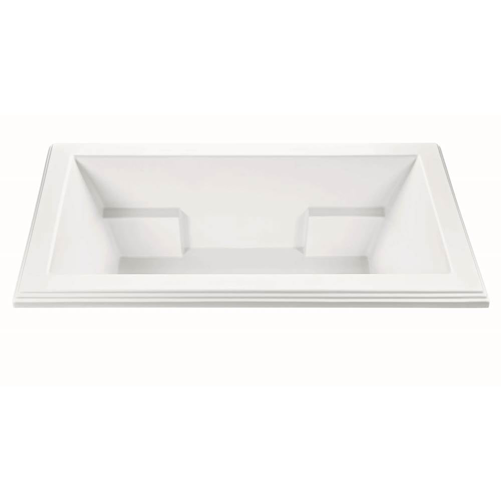 MTI Baths - MADELYN 1 DOLOMATTE DROP IN AIR BATH ELITE/ULTRA WHIRLPOOL - WHITE (71.625X41.75) - Matte White