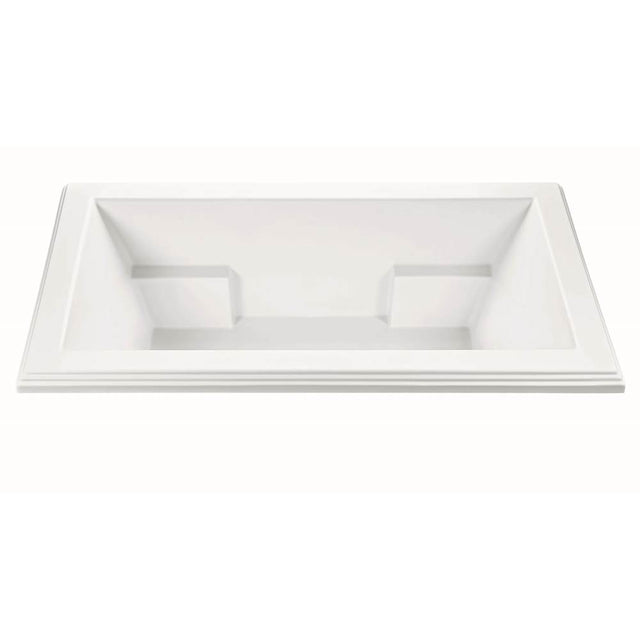 MTI Baths - MADELYN 1 DOLOMATTE DROP IN AIR BATH ELITE/MICROBUBBLES - WHITE (71.625X41.75) - Matte White