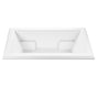 MTI Baths - MADELYN 1 ACRYLIC CXL UNDERMOUNT AIR BATH ELITE/MICROBUBBLES - WHITE (71.625X41.75) - White