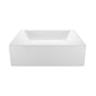 MTI Baths - METRO 1 ACRYLIC CXL SCULPTED 2 SIDE AIR BATH/MICROBUBBLES - WHITE (71.75X41.875) - White