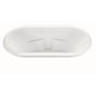 MTI Baths - HARMONY 1 DOLOMATTE DROP IN AIR BATH ELITE/WHIRLPOOL - WHITE (71.25X41) - Matte White