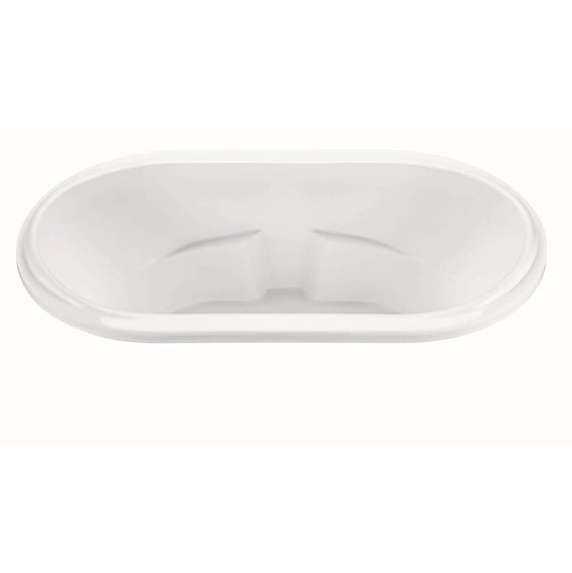 MTI Baths - HARMONY 1 DOLOMATTE DROP IN AIR BATH/ULTRA WHIRLPOOL - WHITE (71.25X41) - Matte White