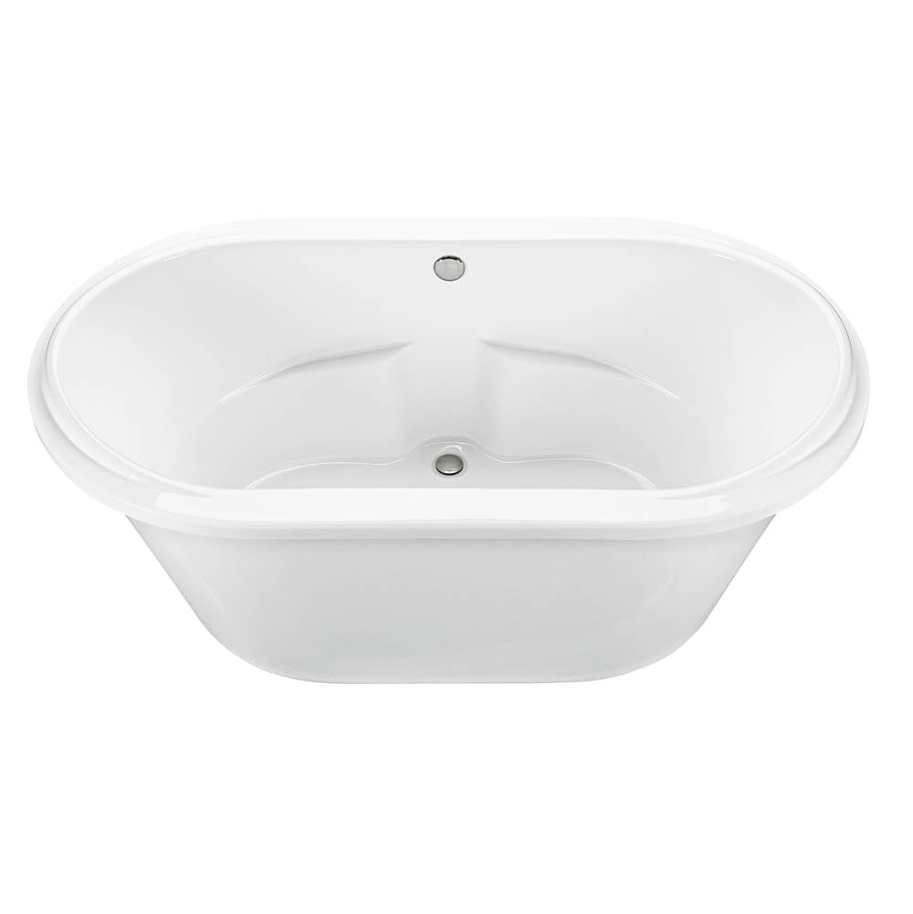 MTI Baths - HARMONY 2 ACRYLIC CXL FREESTANDING SOAKER - WHITE (71.25X41) - White