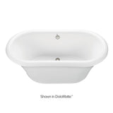 MELINDA 4 ACRYLIC CXL FREESTANDING AIR BATH - BISCUIT (65.5X35)