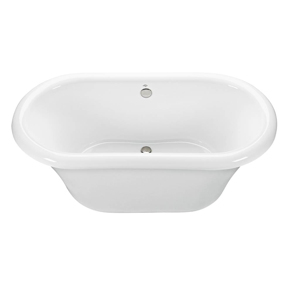 MTI Baths - MELINDA 4 ACRYLIC CXL FREESTANDING AIR BATH ELITE - WHITE (65.5X35) - White