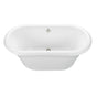 MTI Baths - MELINDA 4 ACRYLIC CXL FREESTANDING SOAKER - WHITE (65.5X35) - White