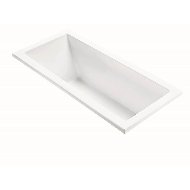 MTI Baths - ANDREA 1 DOLOMATTE UNDERMOUNT SOAKER - WHITE (71.625X31.625) - Matte White