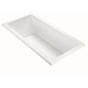 MTI Baths - ANDREA 3 DOLOMATTE UNDERMOUNT AIR BATH ELITE/MICROBUBBLES - WHITE (72X35.75) - Matte White