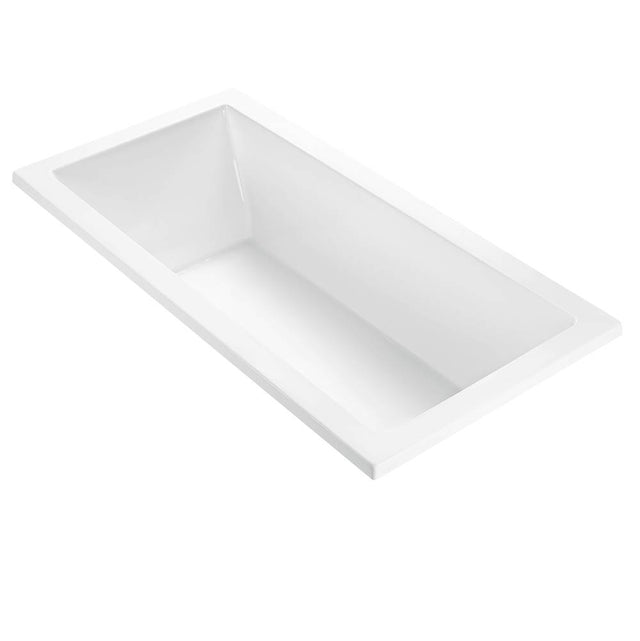 MTI Baths - ANDREA 3 ACRYLIC CXL DROP IN SOAKER - WHITE (72X35.75) - White