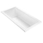 MTI Baths - ANDREA 3 ACRYLIC CXL DROP IN AIR BATH - WHITE (72X35.75) - White