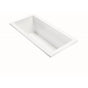 MTI Baths - ANDREA 4 DOLOMATTE DROP IN AIR BATH ELITE/MICROBUBBLES - WHITE (66X31.75) - Matte White
