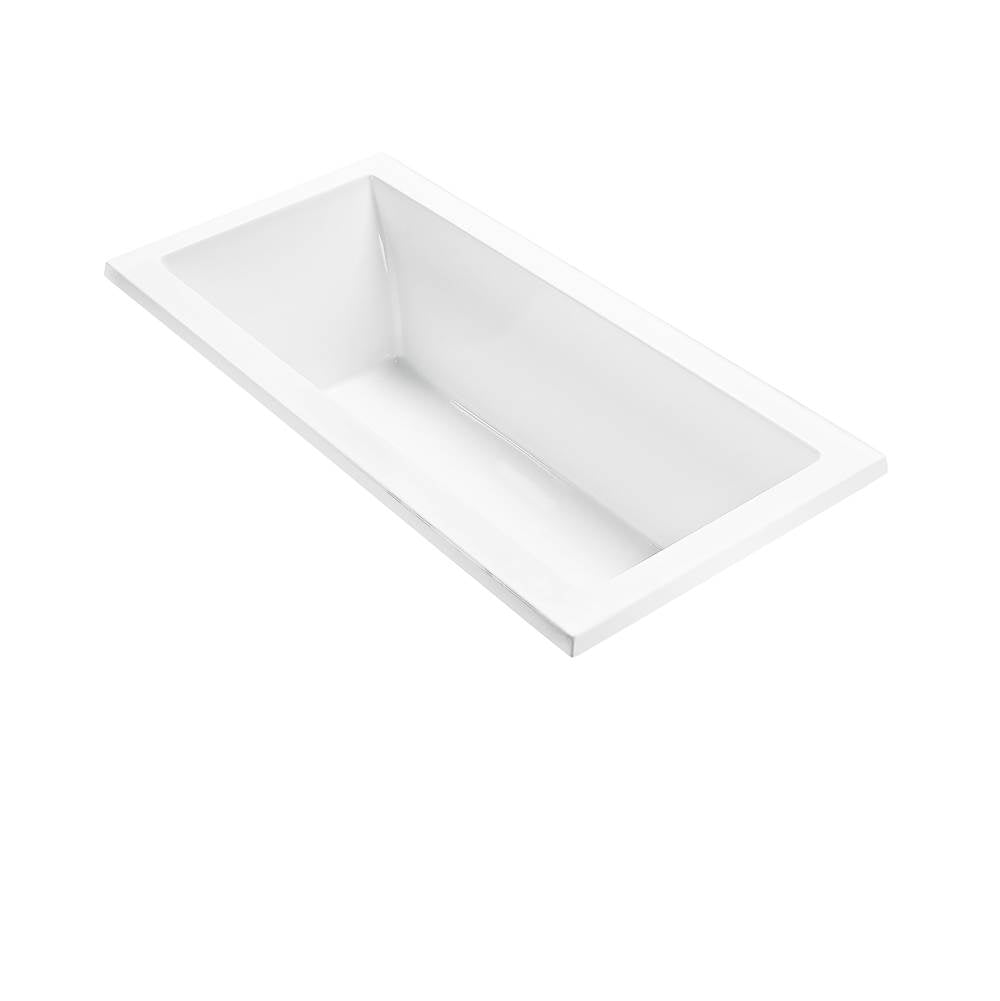 MTI Baths - ANDREA 4 ACRYLIC CXL UNDERMOUNT AIR BATH - WHITE (66X31.75) - White