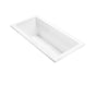 MTI Baths - ANDREA 4 ACRYLIC CXL UNDERMOUNT AIR BATH/ULTRA WHIRLPOOL - WHITE (66X31.75) - White