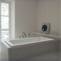 MTI Baths - ANDREA 8 DOLOMATTE UNDERMOUNT AIR BATH ELITE - WHITE (71.625X36) - Matte White