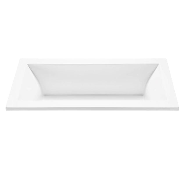 MTI Baths - ANDREA 8 ACRYLIC CXL DROP IN AIR BATH ELITE/WHIRLPOOL - WHITE (71.625X36) - White