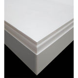 HALO 2 SCULPTURESTONE COUNTER SINK DOUBLE BOWL UP TO 50'' - MATTE BISCUIT