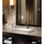 MTI Baths - PETRA 4 SR SCULPTURESTONE SEMI-RECESSED - GLOSS WHITE (22X14.25) - Gloss White
