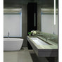 MTI Baths - WYMARA 3 SCULPTURESTONE VESSEL DRAIN COVER - MATTE WHITE (39.5X14.5) - White Matte