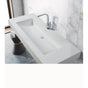 MTI Baths - METROPOLIS SCULPTURESTONE WALL-MOUNTED - GLOSS WHITE (51.75X20) - Gloss White