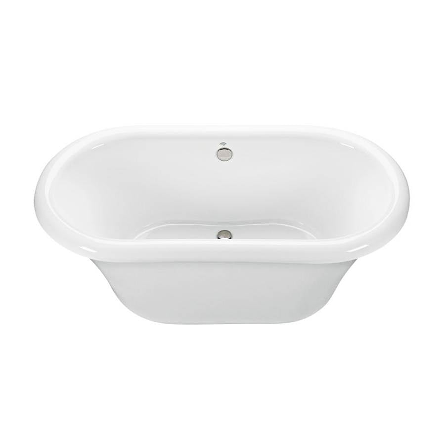 MTI Baths - MELINDA 4 ACRYLIC CXL FREESTANDING AIR BATH - WHITE (65.5X35) - White