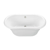 MTI Baths - MELINDA 4 ACRYLIC CXL FREESTANDING AIR BATH - WHITE (65.5X35) - White