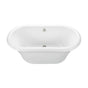 MTI Baths - MELINDA 4 ACRYLIC CXL FREESTANDING AIR BATH - WHITE (65.5X35) - White