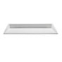 MTI Baths - INCLINE 3 SCULPTURESTONE UNDERMOUNT - MATTE WHITE (41.375X14.375) - White Matte