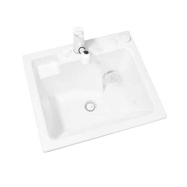 MTI Baths - FOOT SPA 1 ACRYCLIC CXL DROP IN SOAKER - WHITE (28X23) - White