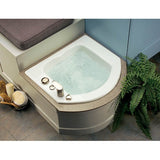 MTI Baths - FOOT SPA 2 ACRYCLIC CXL DROP IN SOAKER - WHITE (26.5X24) - White