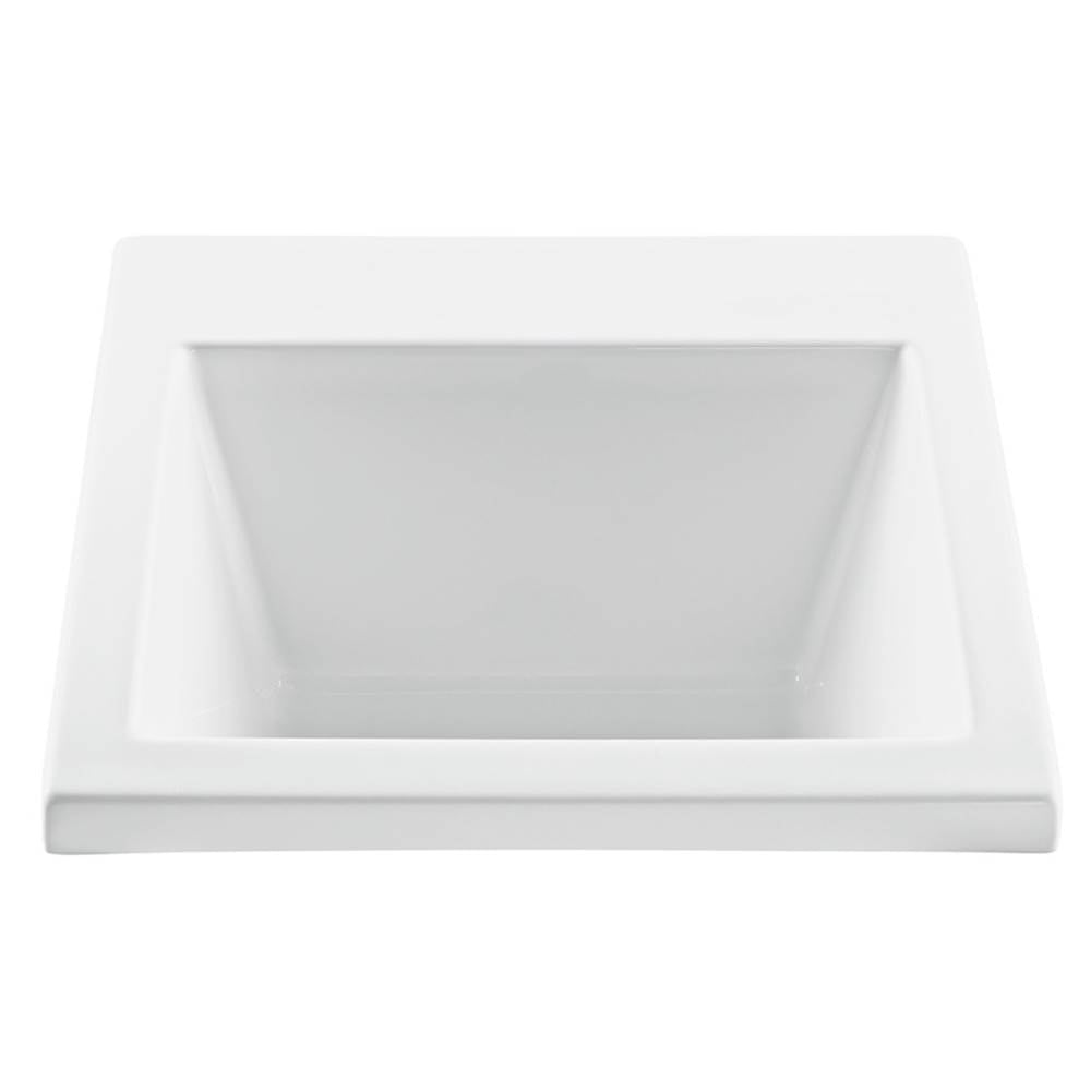 MTI Baths - BASICS ACRYLIC CXL LAUNDRY SINGLE BOWL UNDERMOUNT - WHITE (25X22) - White