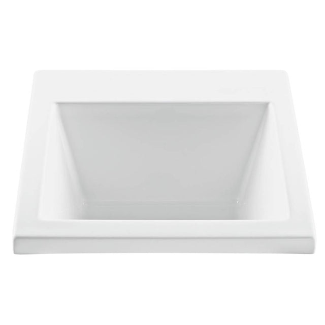 MTI Baths - BASICS ACRYLIC CXL LAUNDRY SINGLE BOWL UNDERMOUNT - WHITE (25X22) - White