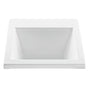 MTI Baths - BASICS ACRYLIC CXL LAUNDRY SINGLE BOWL UNDERMOUNT - WHITE (25X22) - White