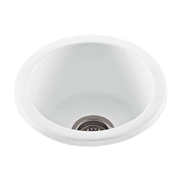 MTI Baths - LIBERTY ACRYLIC CXL BAR/PREP DROP IN/UNDERMOUNT - WHITE (15'') - White