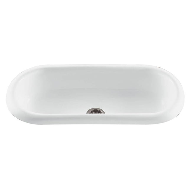MTI Baths - HARVEST ACRYLIC CXL BAR/PREP DROP IN/UNDERMOUNT - WHITE (40X18) - White