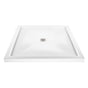 MTI Baths - 4242 ACRYLIC CXL CENTER DRAIN MULTI THRESHOLD - WHITE - White