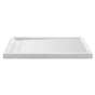 MTI Baths - 4836 DOLOMATTE LH HIDDEN DRAIN MULTI THRESHOLD - WHITE - Matte White