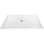 MTI Baths - 5436 ACRYLIC CXL CENTER DRAIN MULTI THRESHOLD - WHITE - White
