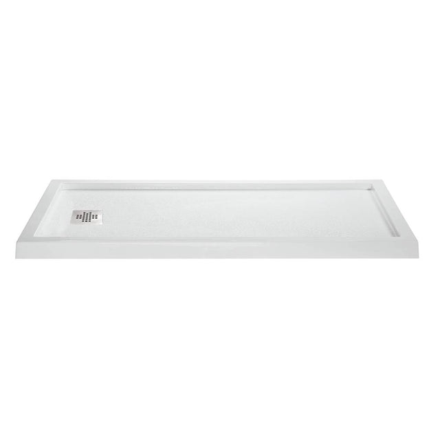MTI Baths - 6030 ACRYLIC CXL RH DRAIN MULTI THRESHOLD - WHITE - White