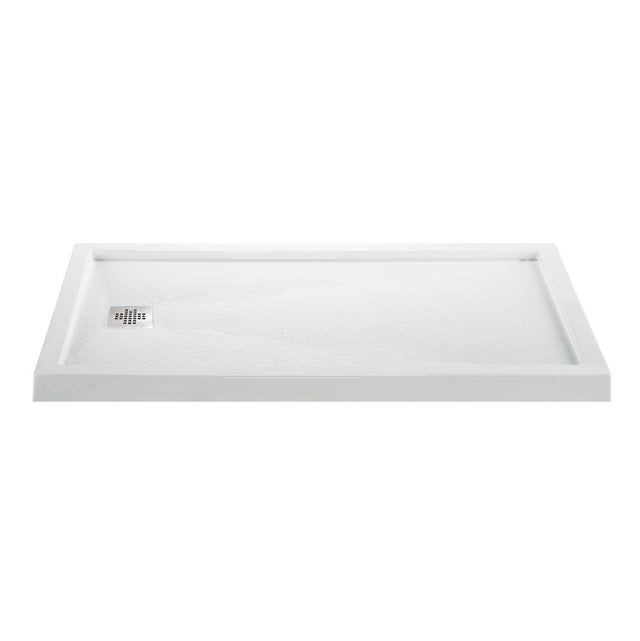 MTI Baths - 6032 ACRYLIC CXL RH DRAIN MULTI THRESHOLD - WHITE - White