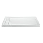 MTI Baths - 6036 ACRYLIC CXL LH HIDDEN DRAIN MULTI THRESHOLD - WHITE - White