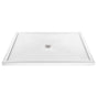 MTI Baths - 6042 ACRYLIC CXL CENTER DRAIN MULTI THRESHOLD - WHITE - White
