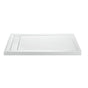 MTI Baths - 6042 ACRYLIC CXL RH HIDDEN DRAIN MULTI THRESHOLD - WHITE - White