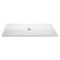 MTI Baths - 7236 ACRYLIC CXL CENTER DRAIN MULTI THRESHOLD - WHITE - White