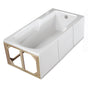 MTI Baths - PRE-LEVELED FRAME & FOAM BASE FOR CORNER TUB