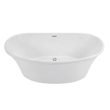 LORETTA 4 ACRYLIC CXL FREESTANDING SOAKER - BISCUIT (60X32)