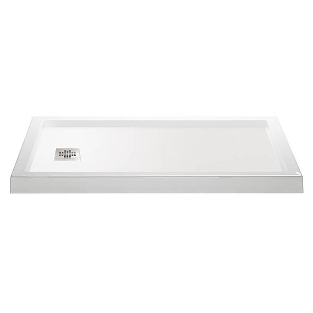 MTI Baths - 4836 DOLOMATTE LH DRAIN MULTI THRESHOLD - WHITE - Matte White