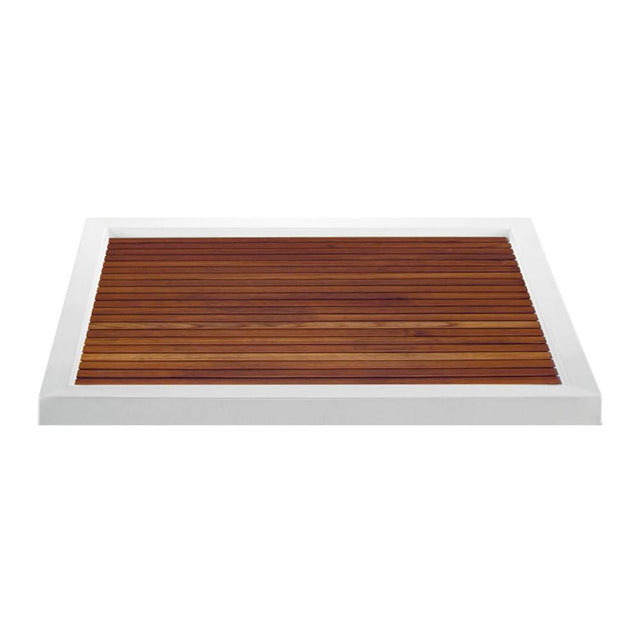 MTI Baths - TEAK SHOWER TRAY FOR MTSB-4832 MULTI THRESHOLD