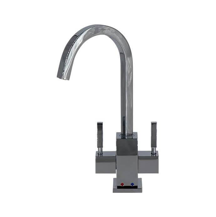 Mountain Plumbing - Hot & Cold Water Faucet with Contemporary Square Body - Venetian Bronze
