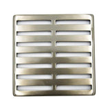 Mountain Plumbing - Select Series Shower Drains - Lines Shower Grid - PVD Brushed Bronze