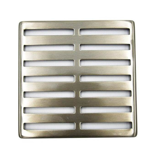Mountain Plumbing - Select Series Shower Drains - Lines Shower Grid - PVD Brushed Bronze
